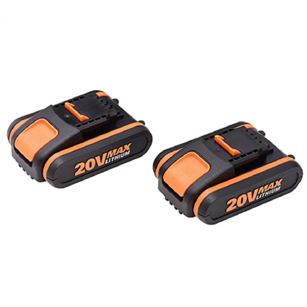 Фото 5 Перфоратор аккумуляторный SDS Plus Worx WX390.1, 20 В Li-Ion 2x2 Ач, 1.2 Дж Фото 5 Перфоратор аккумуляторный SDS Plus Worx WX390.1, 20 В Li-Ion 2x2 Ач, 1.2 Дж
