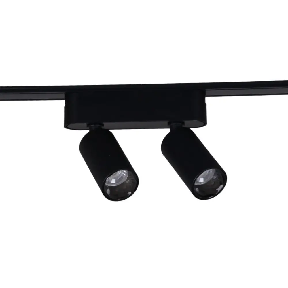 Фото Трековый светильник спот светодиодный Reluce 13005-9.3-002ur magnetic led2x5w bk 10 Вт однофазный нейтральный белый свет цвет черный Фото Трековый светильник спот светодиодный Reluce 13005-9.3-002ur magnetic led2x5w bk 10 Вт однофазный нейтральный белый свет цвет черный