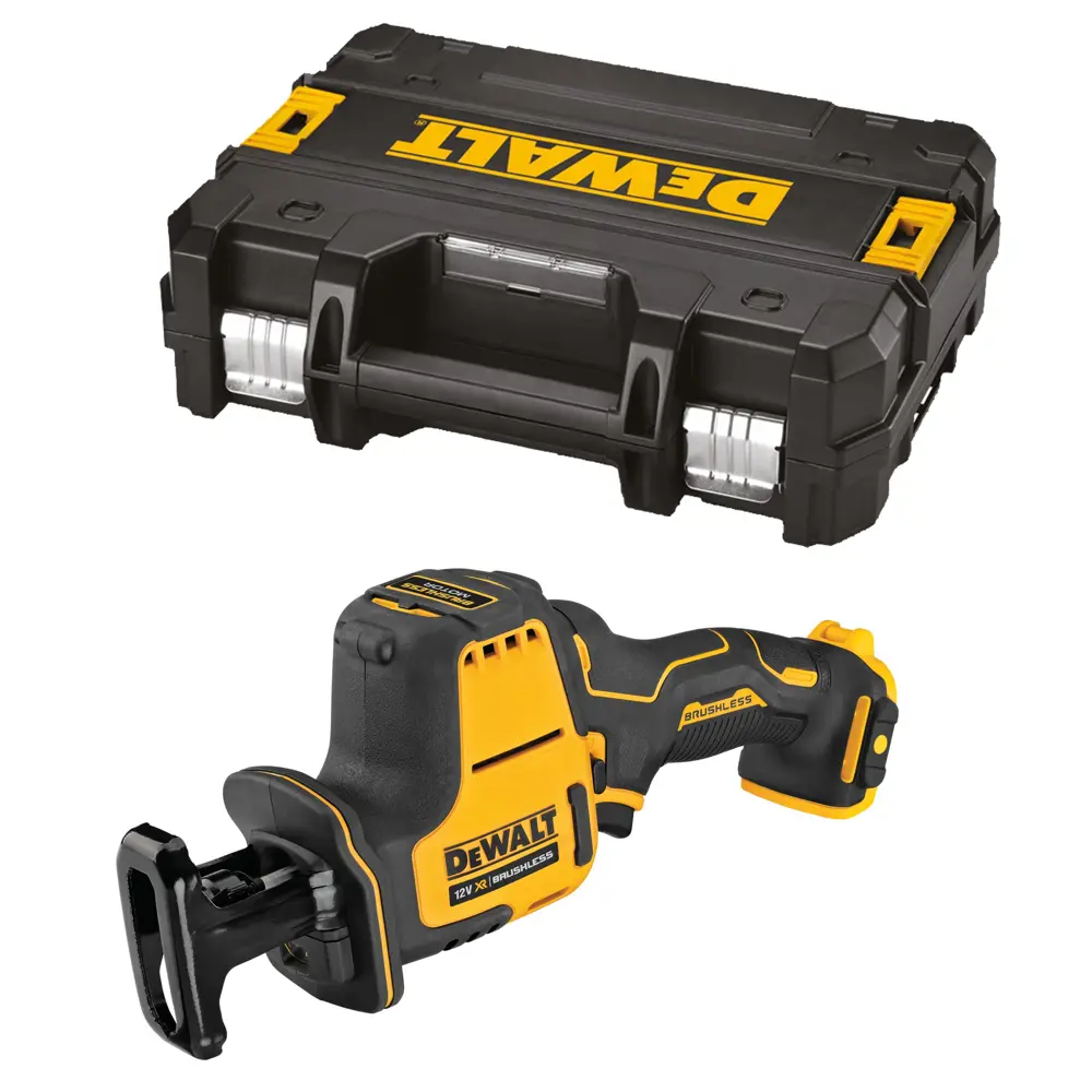 Фото Пила аккумуляторная бесщеточная Dewalt DCS312NT, 12 В Li-Ion без АКБ и ЗУ Фото Пила аккумуляторная бесщеточная Dewalt DCS312NT, 12 В Li-Ion без АКБ и ЗУ