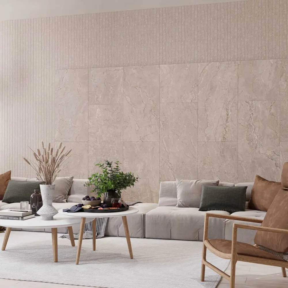 Фото Керамогранит Estima Bernini BR02 60x120 см 2.16 м² неполированный цвет бежевый, цена за упаковку Фото Керамогранит Estima Bernini BR02 60x120 см 2.16 м² неполированный цвет бежевый, цена за упаковку