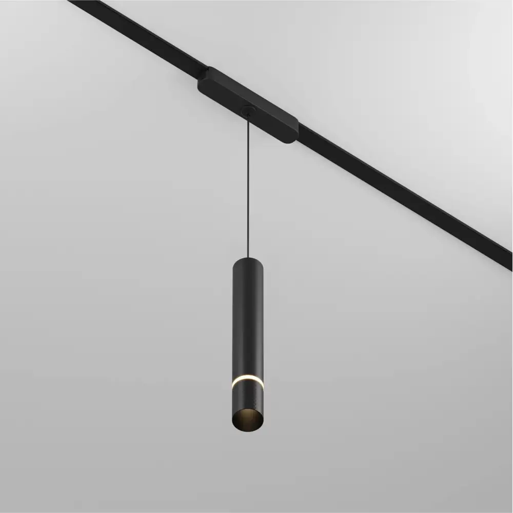 Фото 2 Трековый светильник подвесной светодиодный Denkirs Dk5315-bk 5 Вт магнитный 1 м² цвет черный Фото 2 Трековый светильник подвесной светодиодный Denkirs Dk5315-bk 5 Вт магнитный 1 м² цвет черный