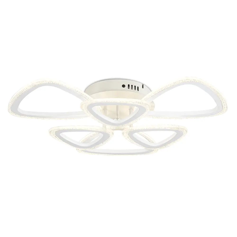 Фото Люстра потолочная светодиодная Ambrella Light AMBR_FA4512 Acrylica с пультом управления 20 м² регулируемый белый свет цвет белый Фото Люстра потолочная светодиодная Ambrella Light AMBR_FA4512 Acrylica с пультом управления 20 м² регулируемый белый свет цвет белый