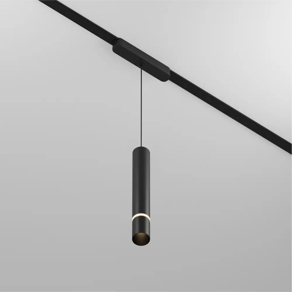 Фото Трековый светильник подвесной светодиодный Denkirs Dk5315-bk 5 Вт магнитный 1 м² цвет черный Фото Трековый светильник подвесной светодиодный Denkirs Dk5315-bk 5 Вт магнитный 1 м² цвет черный