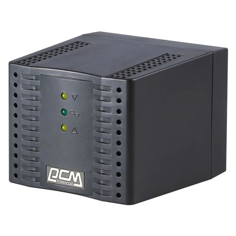 Фото Стабилизатор напряжения Powercom TCA-3000 Black 3000VA/1500W черный Фото Стабилизатор напряжения Powercom TCA-3000 Black 3000VA/1500W черный
