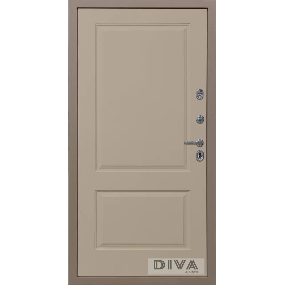 Фото 4 Входная дверь Diva МД-50 УТ-00075283 металлическая левая 205x96см цвет бронза Фото 4 Входная дверь Diva МД-50 УТ-00075283 металлическая левая 205x96см цвет бронза