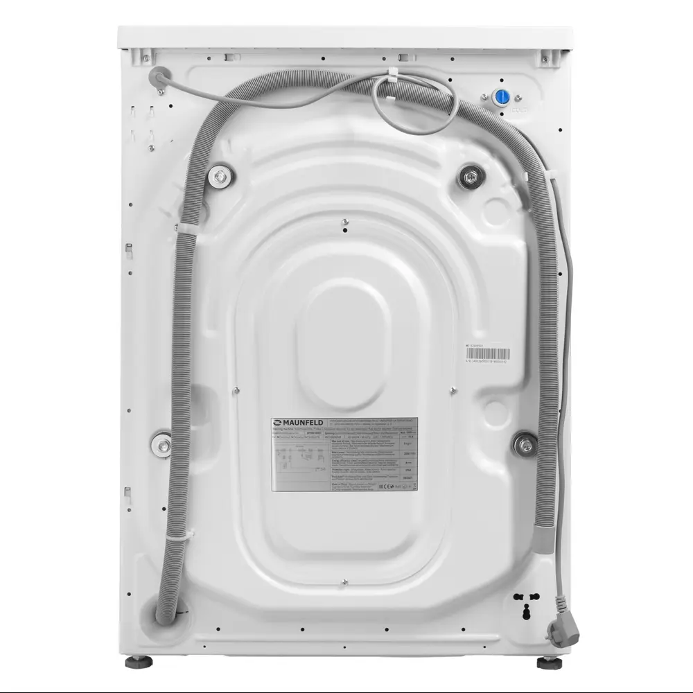 Фото 8 Стиральная машина Maunfeld Mfwm148wh 59.6x85x56.5 см 8 кг цвет белый Фото 8 Стиральная машина Maunfeld Mfwm148wh 59.6x85x56.5 см 8 кг цвет белый