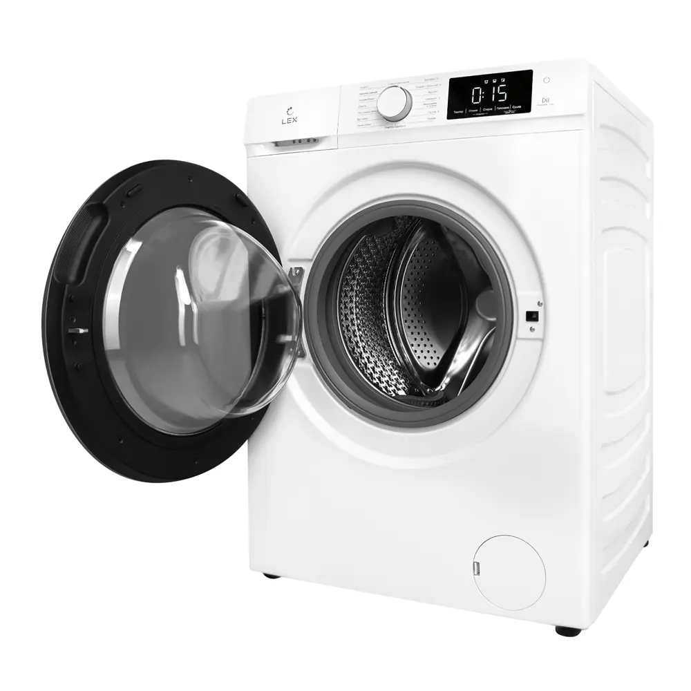 Фото 3 Стиральная машина с сушкой Lex Lwm12812wid 60x85x61 см 12 кг цвет белый