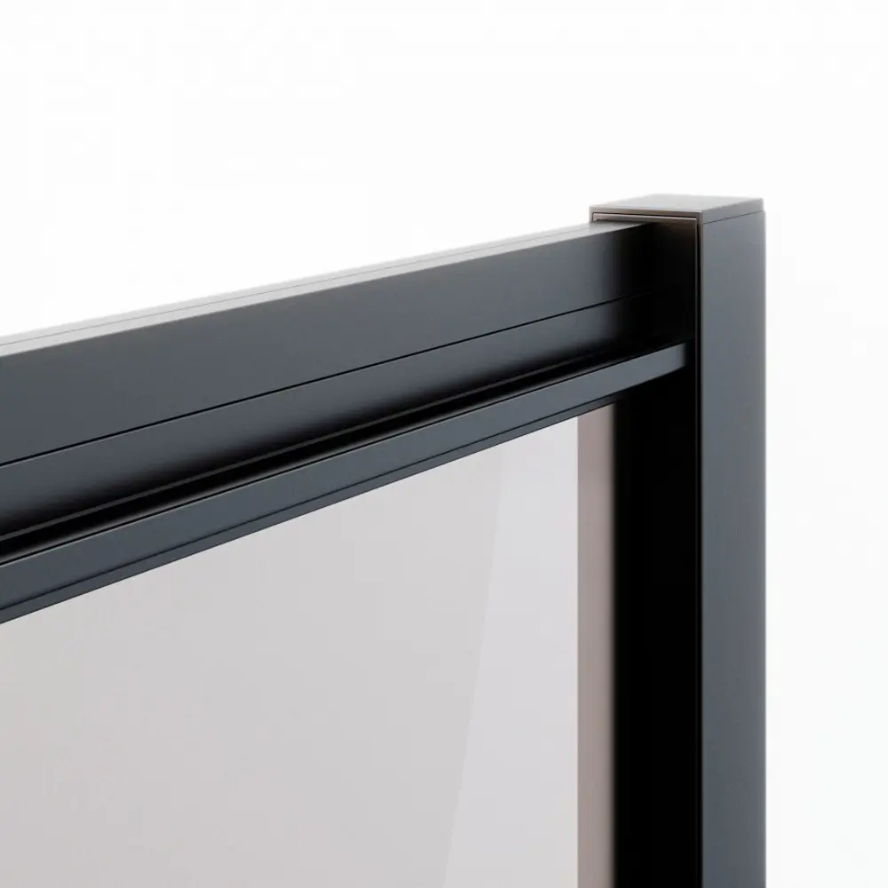 Фото 9 Душевая дверь Ambassador 17021216AB 100см эффект стекла прозрачный раздвижной