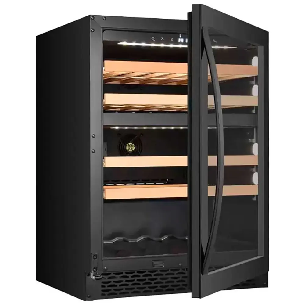 Фото 2 Винный шкаф Mc wine 59.5х82х57.5 см 42 бутылки цвет черный Фото 2 Винный шкаф Mc wine 59.5х82х57.5 см 42 бутылки цвет черный