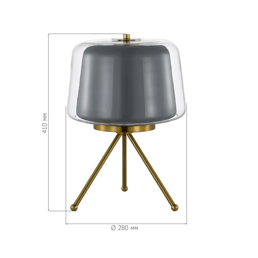 Фото Настольная лампа светодиодная St luce Pandora Sl6127.314.01 нейтральный белый свет цвет жёлтый/золотой Фото Настольная лампа светодиодная St luce Pandora Sl6127.314.01 нейтральный белый свет цвет жёлтый/золотой