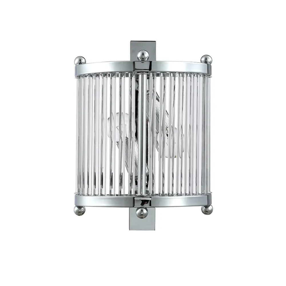 Фото Настенный светильник Crystal Lux 402_3030 цвет серый/серебристый Фото Настенный светильник Crystal Lux 402_3030 цвет серый/серебристый