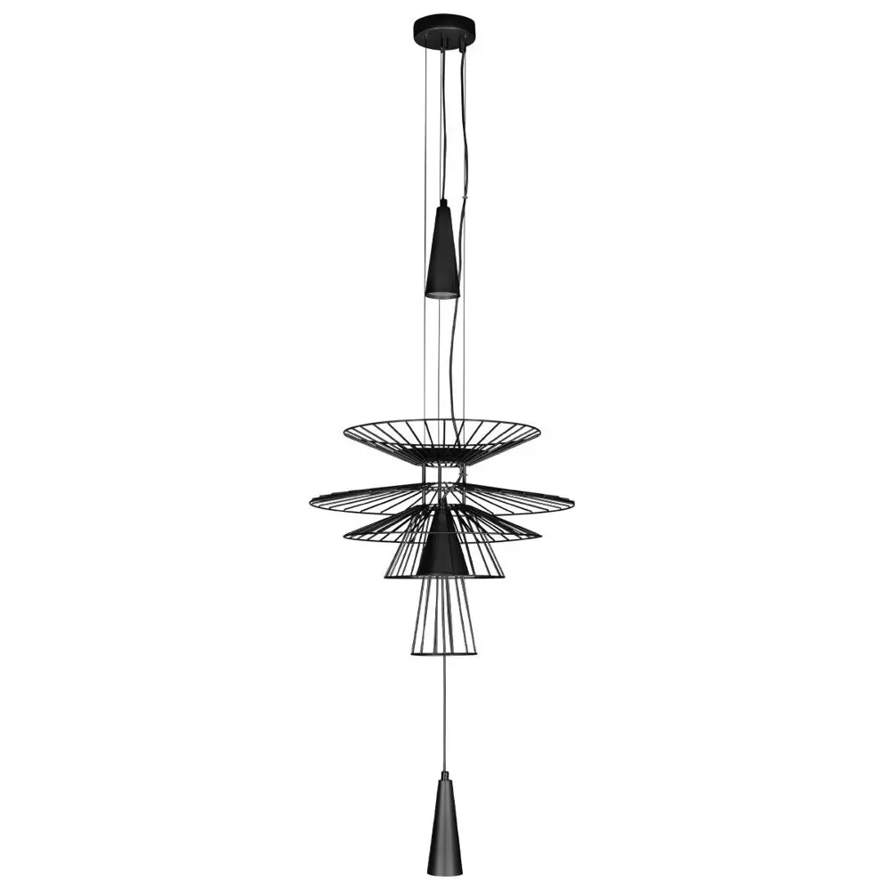Фото Светильник подвесной Loft It Star 10141_400 black 2 лампы 2 м² цвет черный