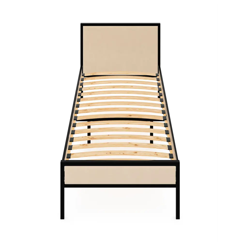 Фото 3 Кровать Solarius KOMP90loft-obiv-rs3-black-orto Кровать Лофт Компакт орто 95 x 89 x 206 см дсп цвет бежевый/черный Фото 3 Кровать Solarius KOMP90loft-obiv-rs3-black-orto Кровать Лофт Компакт орто 95 x 89 x 206 см дсп цвет бежевый/черный