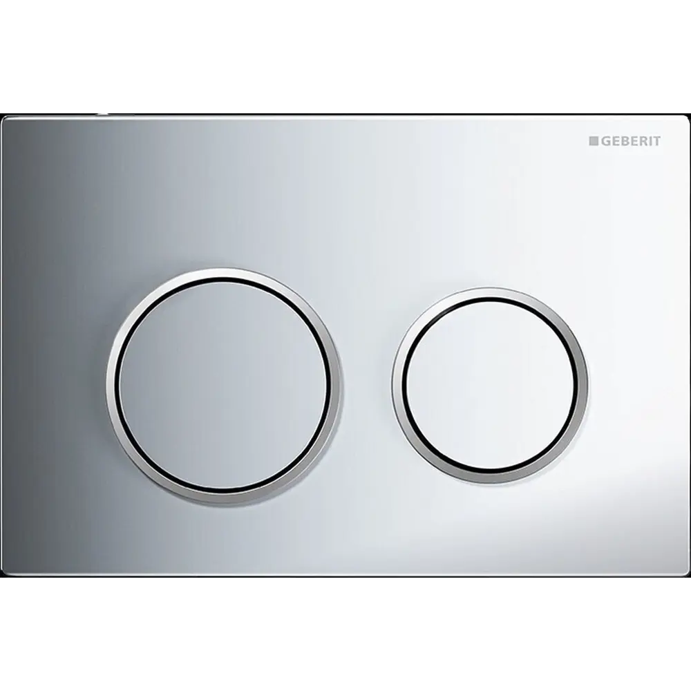 Фото Кнопка смыва Geberit Omega 20 115.085.KH.1 хром/матовый хром Фото Кнопка смыва Geberit Omega 20 115.085.KH.1 хром/матовый хром