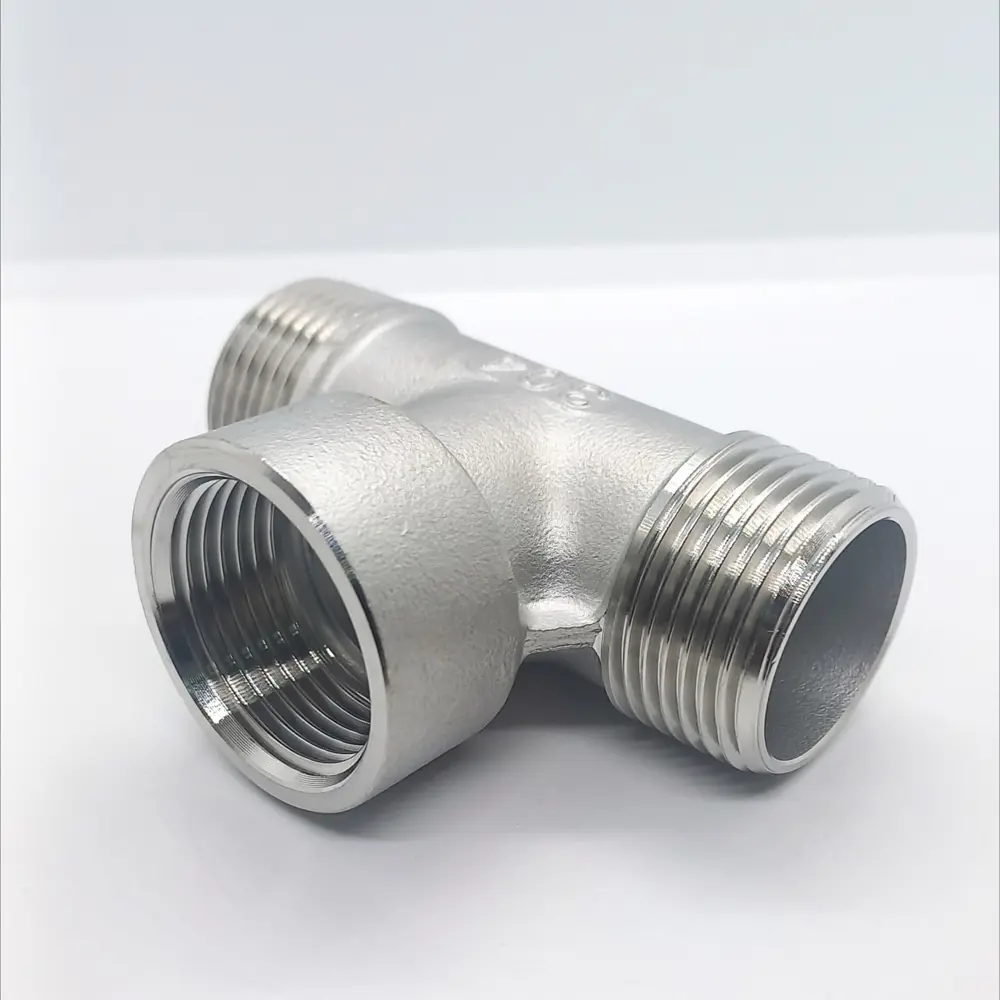 Фото 2 Тройник Ifitting 1/2"x1/2"x1/2" НР-ВР нержавеющая сталь MG-DTMFM15/4 Фото 2 Тройник Ifitting 1/2"x1/2"x1/2" НР-ВР нержавеющая сталь MG-DTMFM15/4
