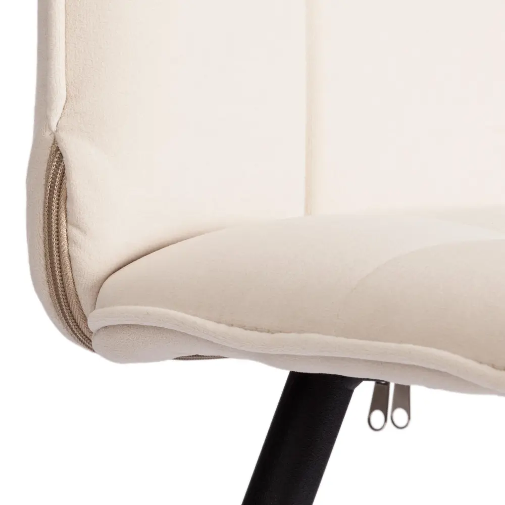 Фото 9 Кухонный стул Tetchair Bari 44x89x55 см ткань цвет молочный Фото 9 Кухонный стул Tetchair Bari 44x89x55 см ткань цвет молочный