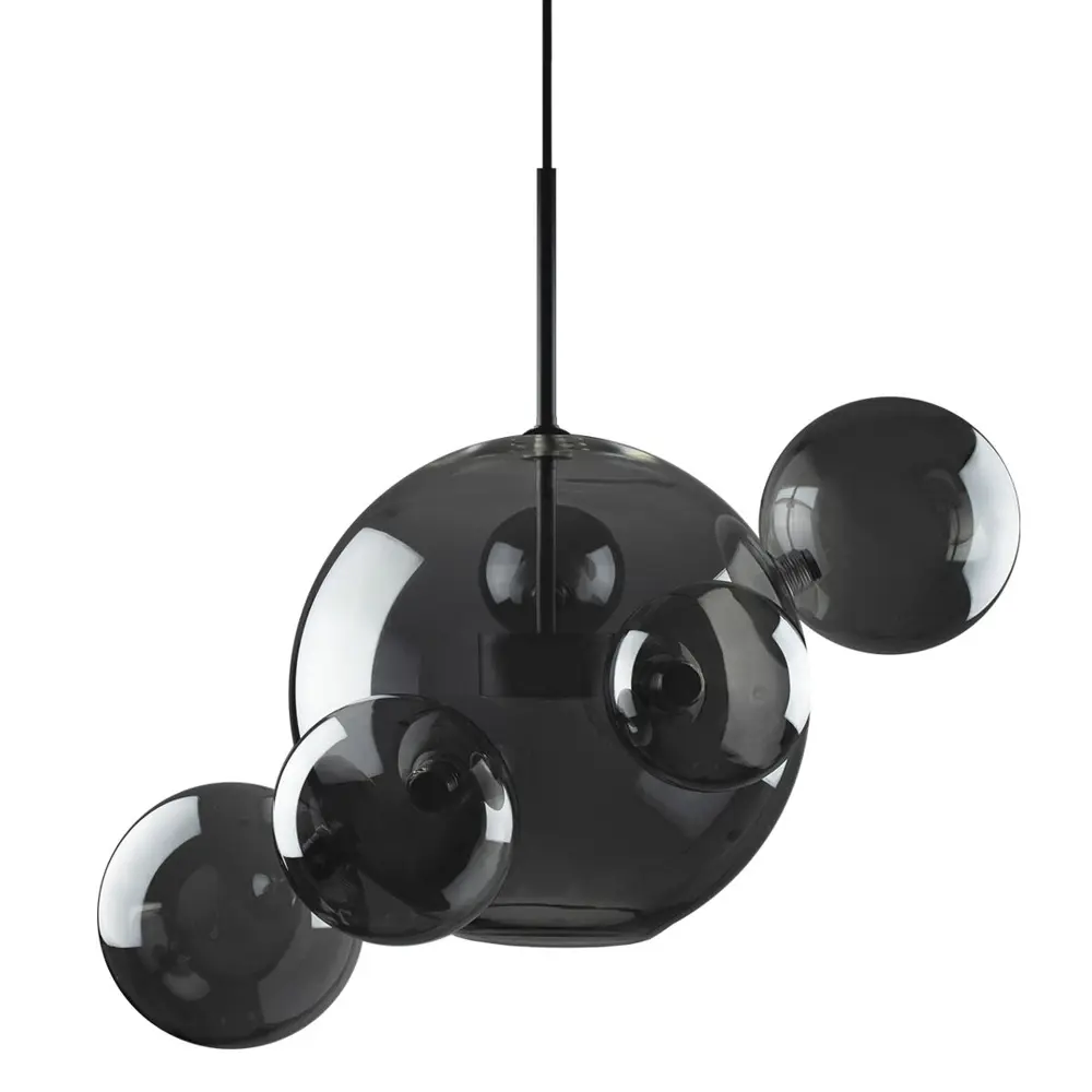 Фото 3 Светильник подвесной светодиодный Loft It Bolle Lf_2029-p6 1.86 м² теплый белый (желтый) свет цвет черный/дымчатый Фото 3 Светильник подвесной светодиодный Loft It Bolle Lf_2029-p6 1.86 м² теплый белый (желтый) свет цвет черный/дымчатый