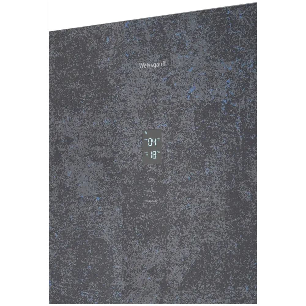 Фото 12 Отдельностоящий холодильник двухкамерный Weissgauff WRK 195 D Full NoFrost Rock Glass 59.5x195 см цвет серый Фото 12 Отдельностоящий холодильник двухкамерный Weissgauff WRK 195 D Full NoFrost Rock Glass 59.5x195 см цвет серый