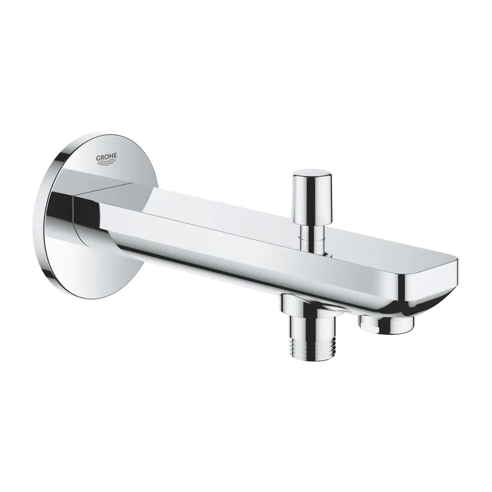 Фото Излив для ванны Grohe BauContemporary с переключателем ванна/душ цвет хром Фото Излив для ванны Grohe BauContemporary с переключателем ванна/душ цвет хром