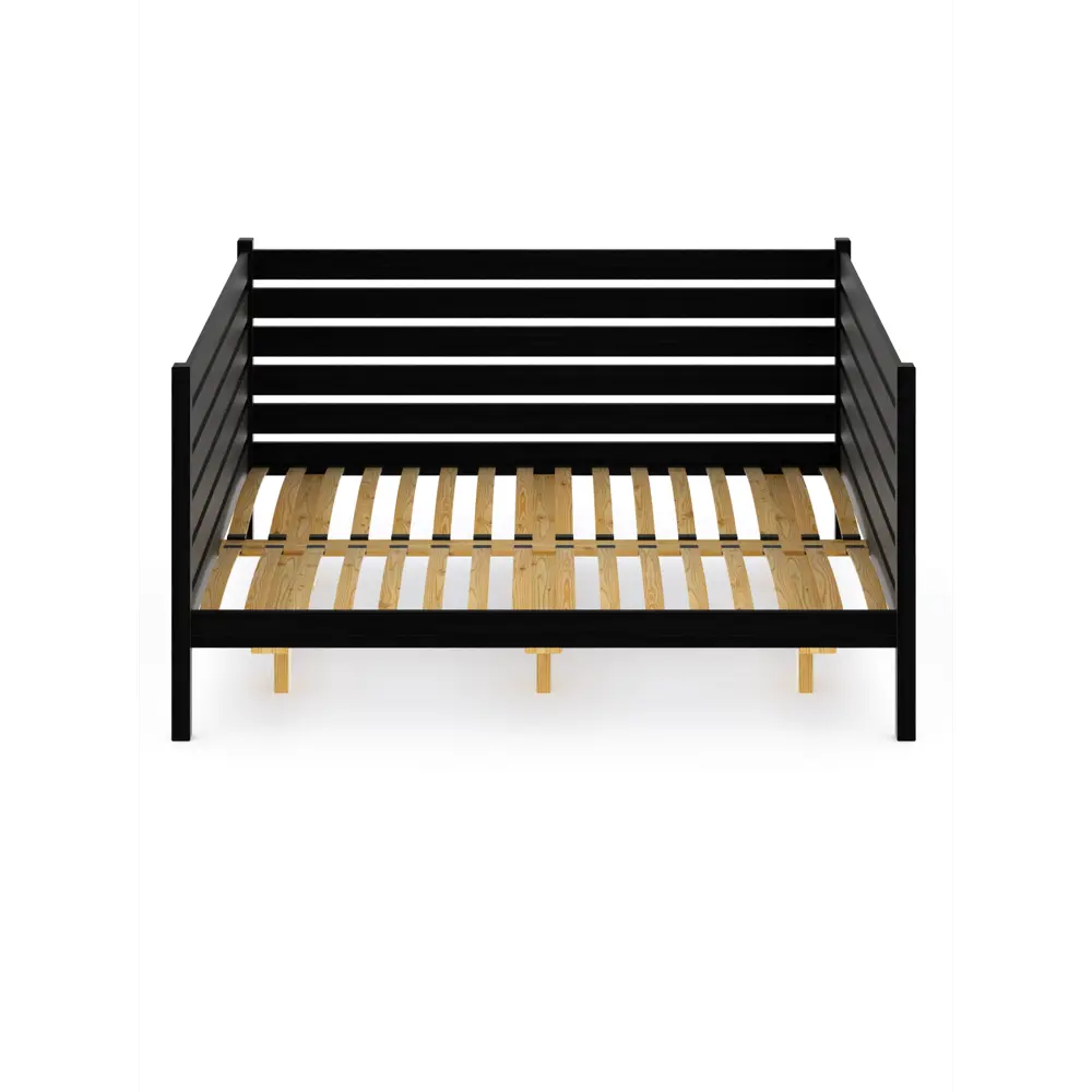 Фото 2 Кровать Solarius Tahta-spin180-180onix-orto 190 x 101 x 190 см сосна цвет черный Фото 2 Кровать Solarius Tahta-spin180-180onix-orto 190 x 101 x 190 см сосна цвет черный