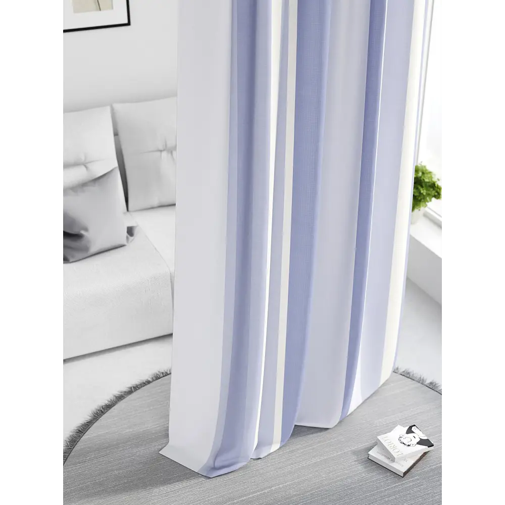 Фото 3 Штора на шторной ленте Comfy Way Нилсти - 67 CW593067-260, 260x150 см, цвет белый