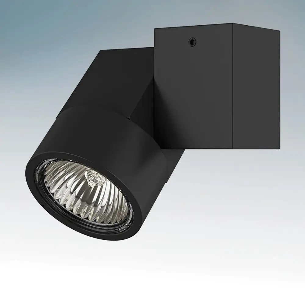 Фото 2 Настенный светильник LIGHTSTAR 51027 цвет черный Фото 2 Настенный светильник LIGHTSTAR 51027 цвет черный