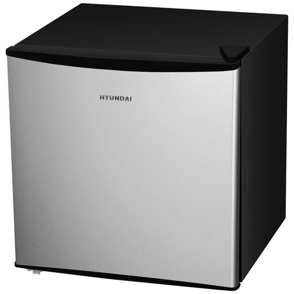 Фото 2 Холодильник Hyundai CO0502 серебристый/черный 47.2x49.2 см цвет серебристый, черный Фото 2 Холодильник Hyundai CO0502 серебристый/черный 47.2x49.2 см цвет серебристый, черный