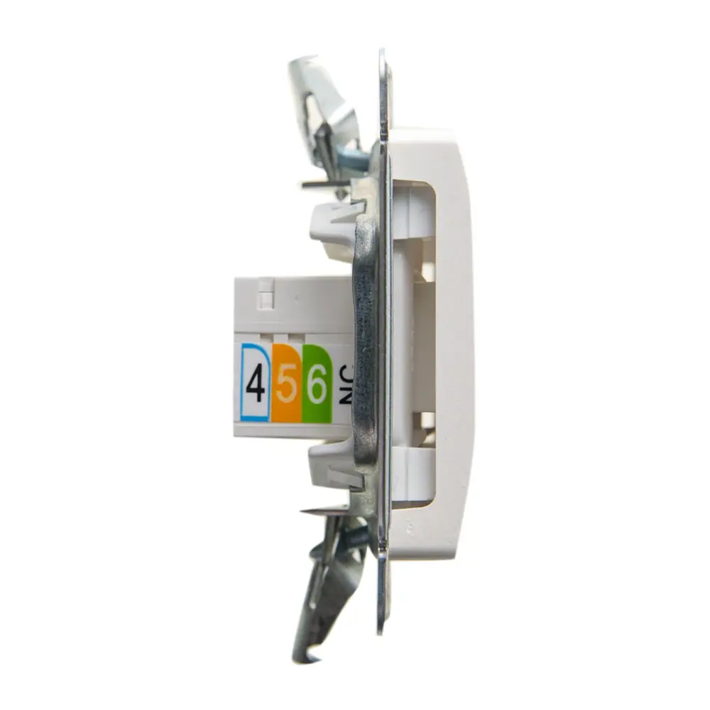 Фото 2 Розетка для телефона и компьютера встраиваемая Schneider electric Glossa 251075 RJ11 RJ45 цвет перламутр Фото 2 Розетка для телефона и компьютера встраиваемая Schneider electric Glossa 251075 RJ11 RJ45 цвет перламутр