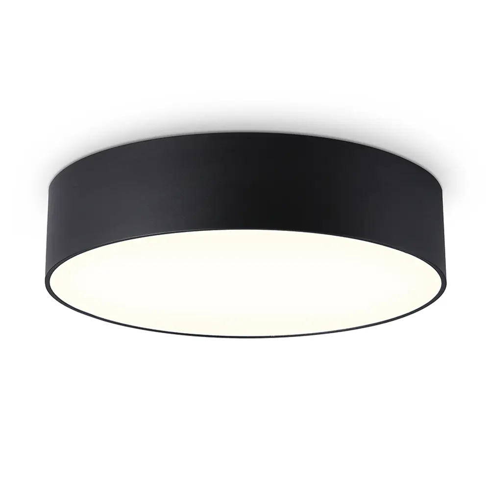 Фото Светильник настенно-потолочный светодиодный Ambrella light Fv5521 5 м² нейтральный белый свет цвет черный Фото Светильник настенно-потолочный светодиодный Ambrella light Fv5521 5 м² нейтральный белый свет цвет черный