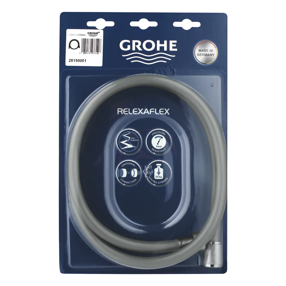 Фото Душевой шланг Grohe Relexaflex 28150001 125 см Фото Душевой шланг Grohe Relexaflex 28150001 125 см