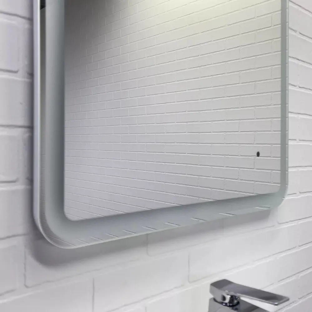 Фото 4 Зеркало Comforty "Лотос-60" LED-подсветка, бесконтактный сенсор Фото 4 Зеркало Comforty "Лотос-60" LED-подсветка, бесконтактный сенсор