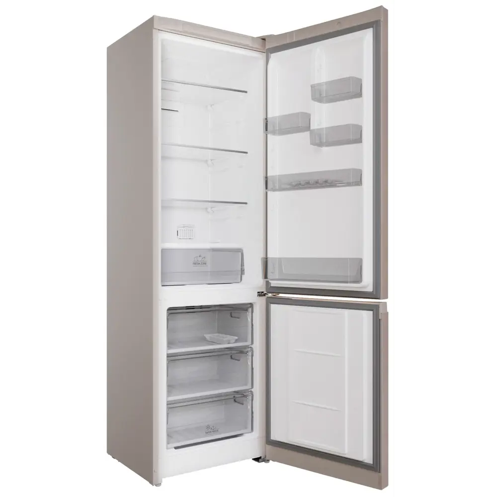 Фото 3 Отдельностоящий холодильник Hotpoint HT 5200 M 60x196 см цвет бежевый мрамор Фото 3 Отдельностоящий холодильник Hotpoint HT 5200 M 60x196 см цвет бежевый мрамор