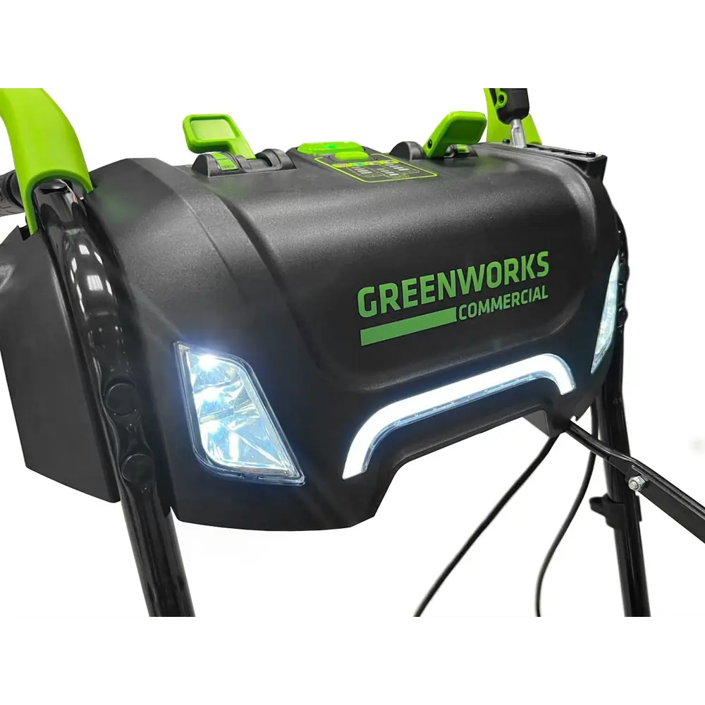 Фото 10 Снегоуборщик аккумуляторный бесщёточный Greenworks 2602807 61 см 82 В АКБ и ЗУ не в комплекте Фото 10 Снегоуборщик аккумуляторный бесщёточный Greenworks 2602807 61 см 82 В АКБ и ЗУ не в комплекте