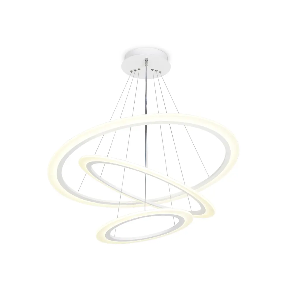Фото 2 Люстра подвесная светодиодная Ambrella Light Acrylica AMBR_FA4359 с пультом управления 28 м² регулируемый белый свет цвет белый Фото 2 Люстра подвесная светодиодная Ambrella Light Acrylica AMBR_FA4359 с пультом управления 28 м² регулируемый белый свет цвет белый