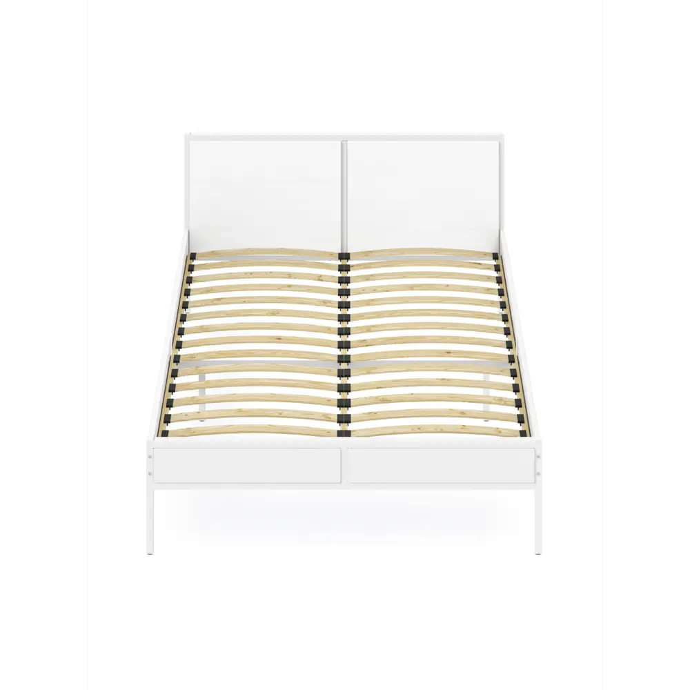 Фото 2 Кровать Solarius Kr180loft-bel-white-orto 185 x 90 x 206 см сосна цвет белый Фото 2 Кровать Solarius Kr180loft-bel-white-orto 185 x 90 x 206 см сосна цвет белый