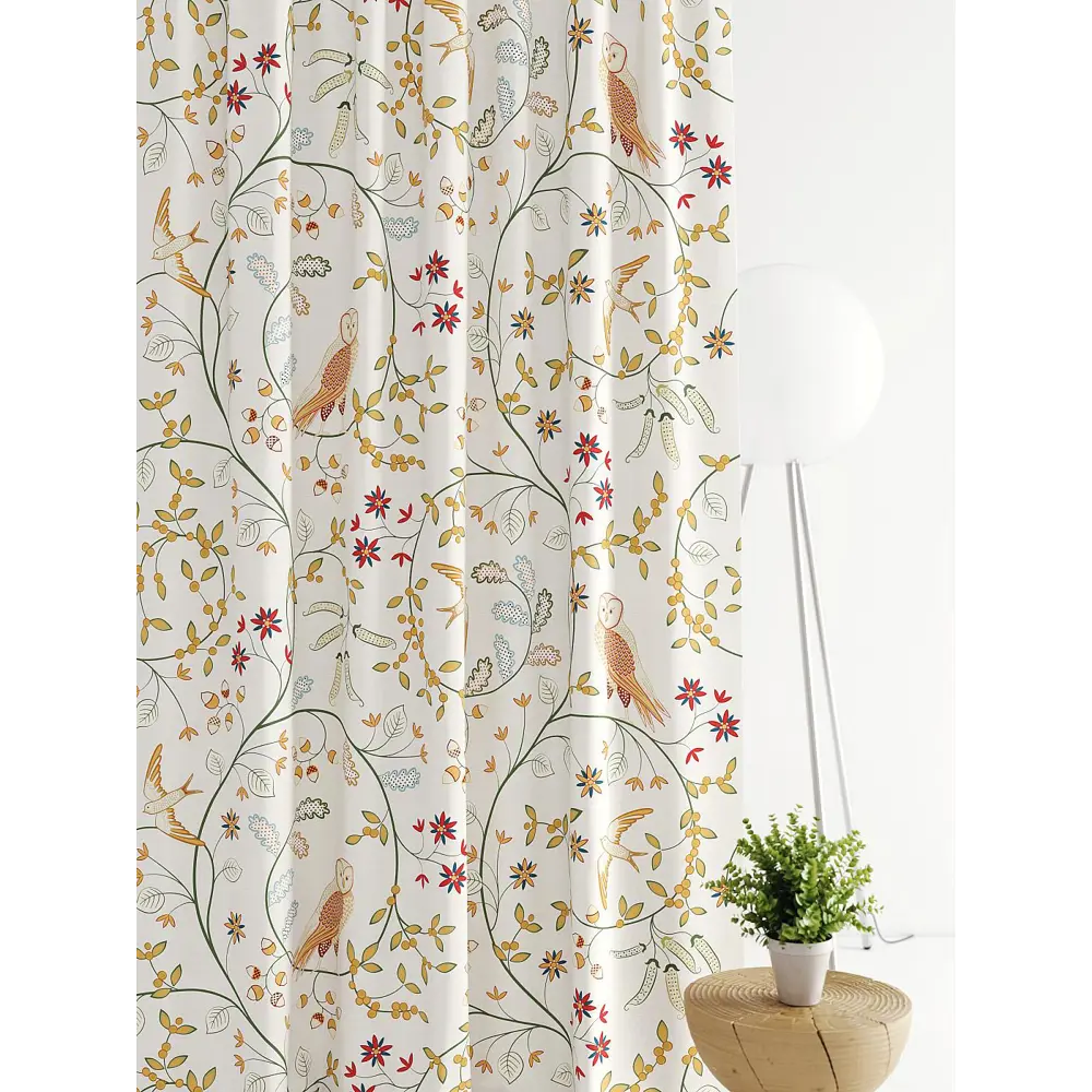 Фото 4 Штора на шторной ленте Comfy Way Линсти - 337 CW592337-270, 270x150 см, цвет оранжевый Фото 4 Штора на шторной ленте Comfy Way Линсти - 337 CW592337-270, 270x150 см, цвет оранжевый
