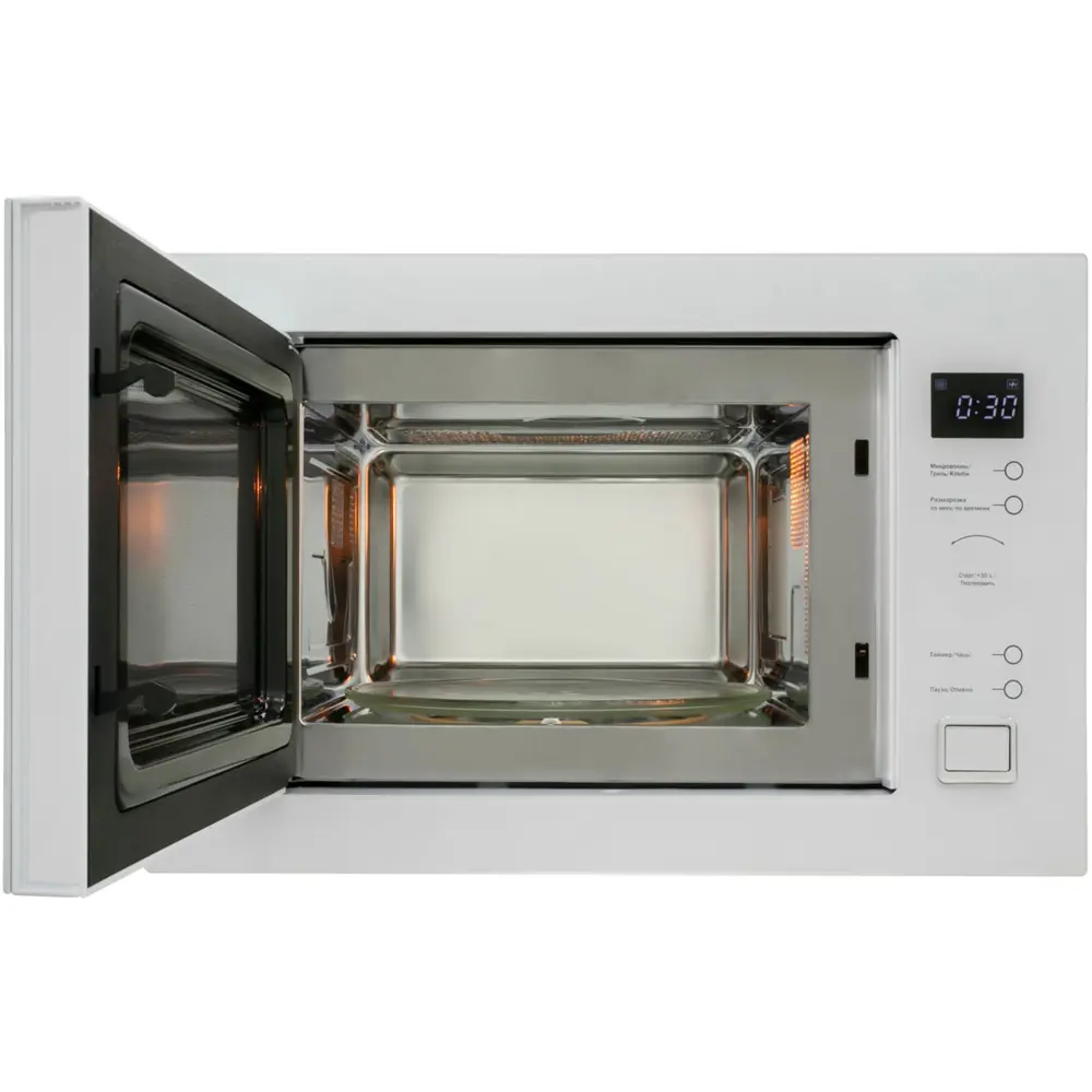 Фото 2 Встраиваемая микроволновая печь Schaub lorenz SLM EL25D 25 л 59.5x38.8x40 см цвет белый