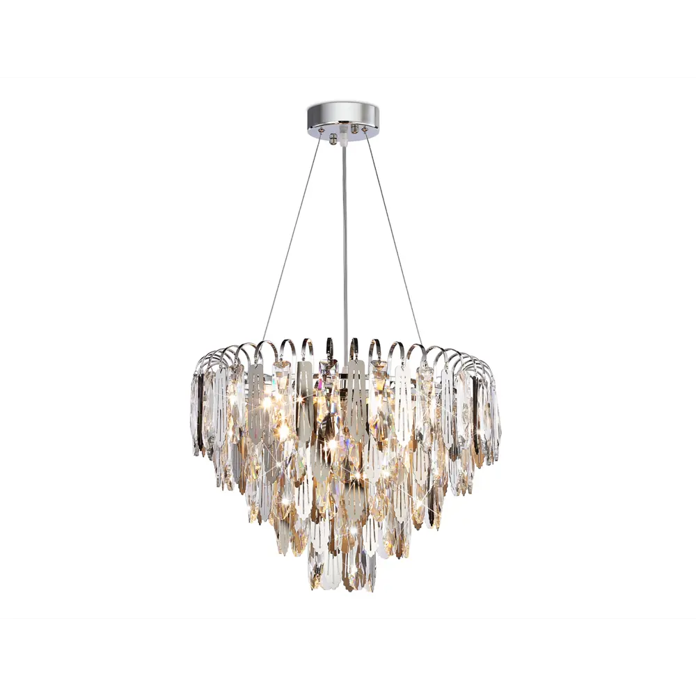 Фото 4 Светильник подвесной Ambrella Light Traditional Ambr_tr5255 8 ламп 23 м² цвет хром Фото 4 Светильник подвесной Ambrella Light Traditional Ambr_tr5255 8 ламп 23 м² цвет хром