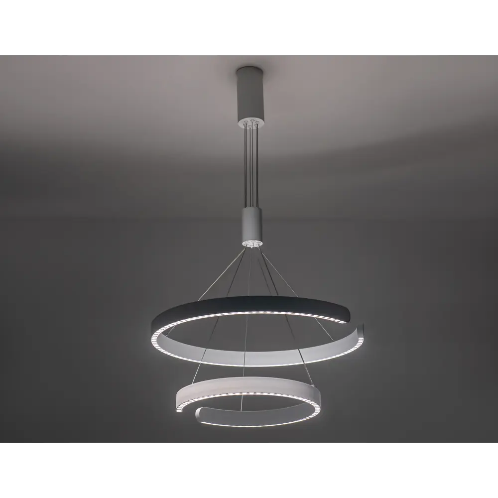 Фото 3 Люстра подвесная светодиодная Ambrella Light Comfort Ambr_fl5884 20 м² теплый белый (желтый) свет цвет белый Фото 3 Люстра подвесная светодиодная Ambrella Light Comfort Ambr_fl5884 20 м² теплый белый (желтый) свет цвет белый