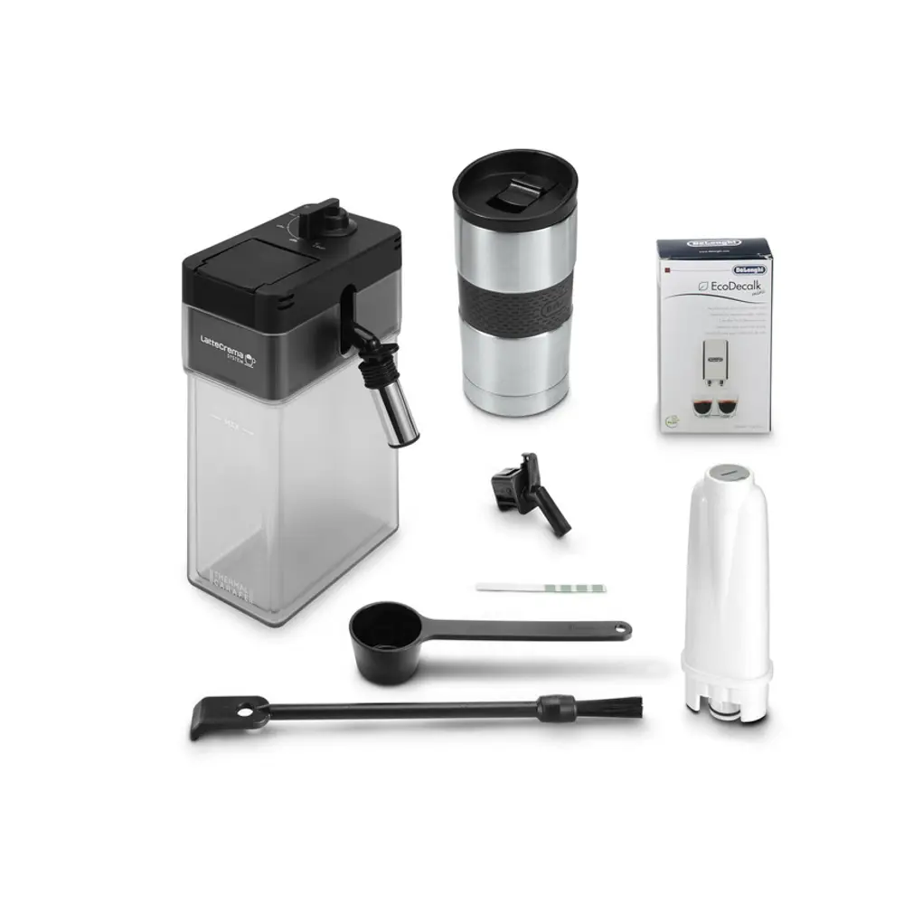Фото 5 Электрическая кофемашина Delonghi 26.2x39x48.5 см цвет серебристый Фото 5 Электрическая кофемашина Delonghi 26.2x39x48.5 см цвет серебристый
