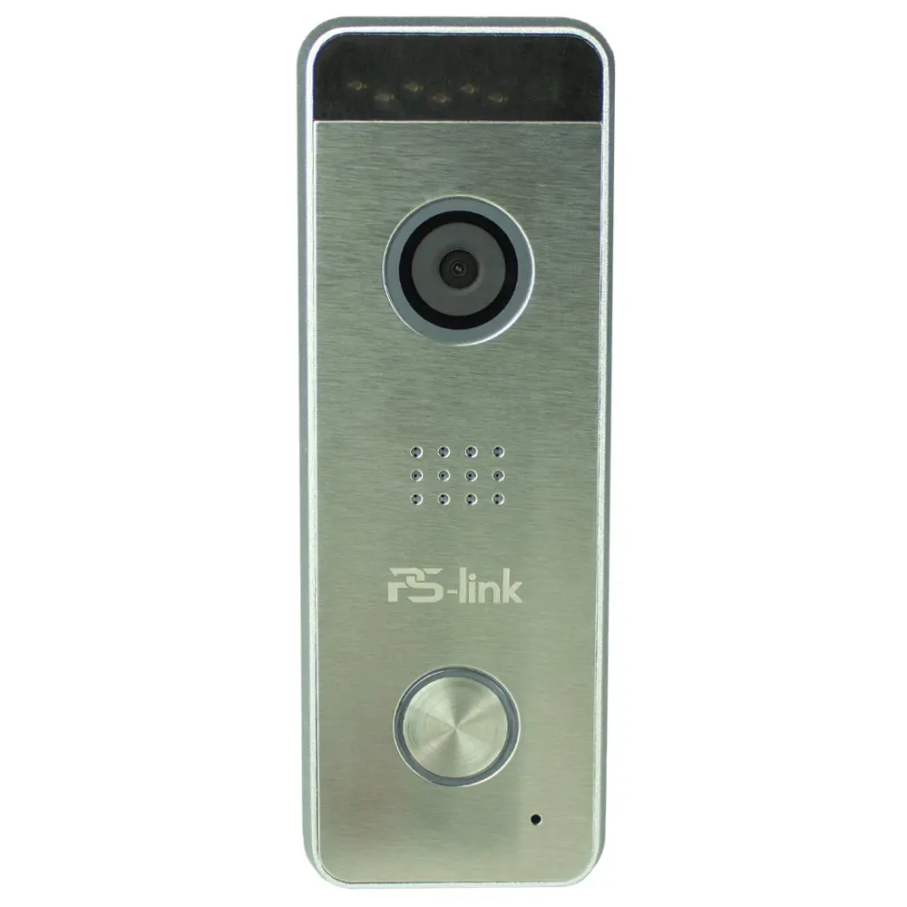 Фото 4 Комплект видеодомофона Ps-link KIT-706DP-207CR-S 7" цвет черный Фото 4 Комплект видеодомофона Ps-link KIT-706DP-207CR-S 7" цвет черный