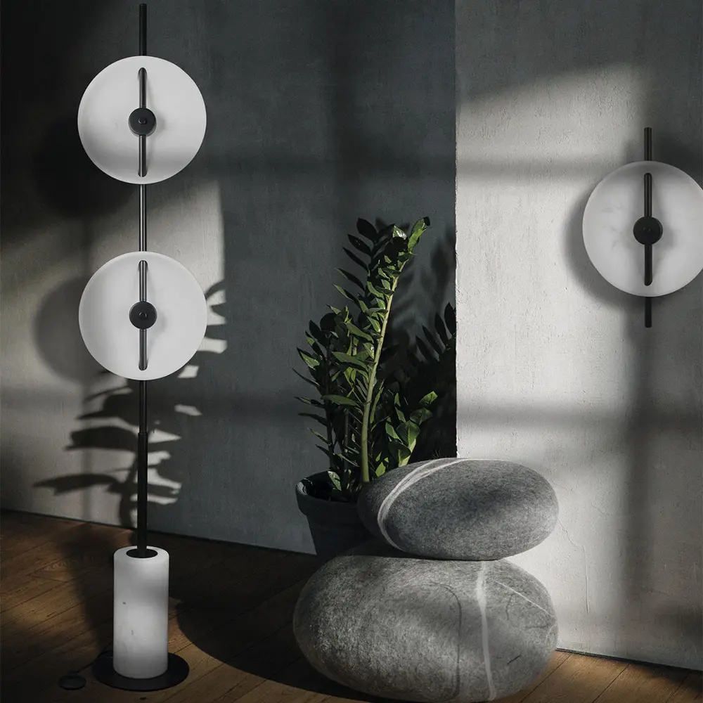 Фото 7 Настенный светильник светодиодный Loft It Marble 10049w теплый белый (желтый) свет цвет белый/черный Фото 7 Настенный светильник светодиодный Loft It Marble 10049w теплый белый (желтый) свет цвет белый/черный