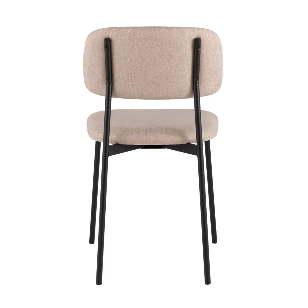 Фото 7 Стул Stool group Майло 43x76x49 см рогожка цвет бежевый Фото 7 Стул Stool group Майло 43x76x49 см рогожка цвет бежевый