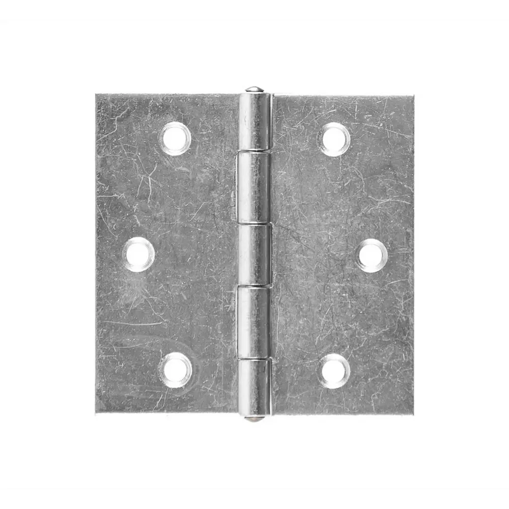 Фото Петля прямая Vormann 60x60х1.4 мм оцинкованная латунный штифт 6 шт. Фото Петля прямая Vormann 60x60х1.4 мм оцинкованная латунный штифт 6 шт.