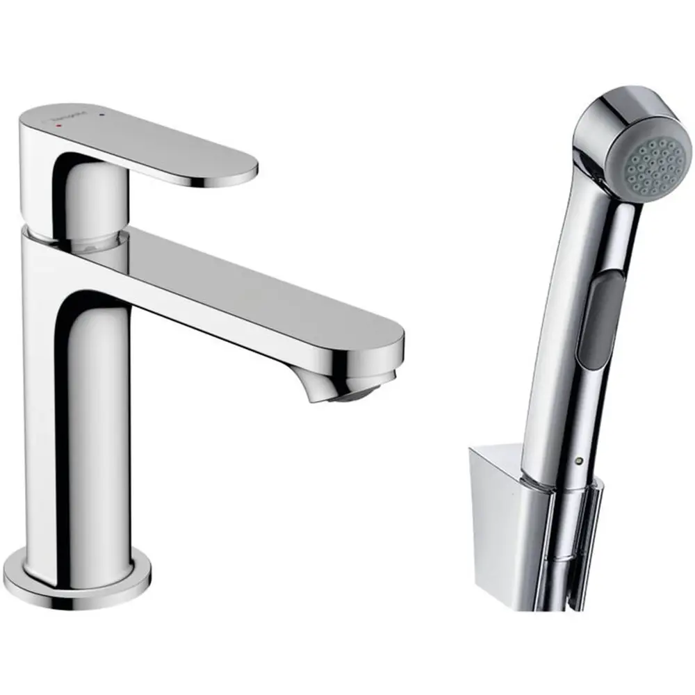Фото Смеситель для раковины Hansgrohe 72215000 однорычажный цвет хром Фото Смеситель для раковины Hansgrohe 72215000 однорычажный цвет хром