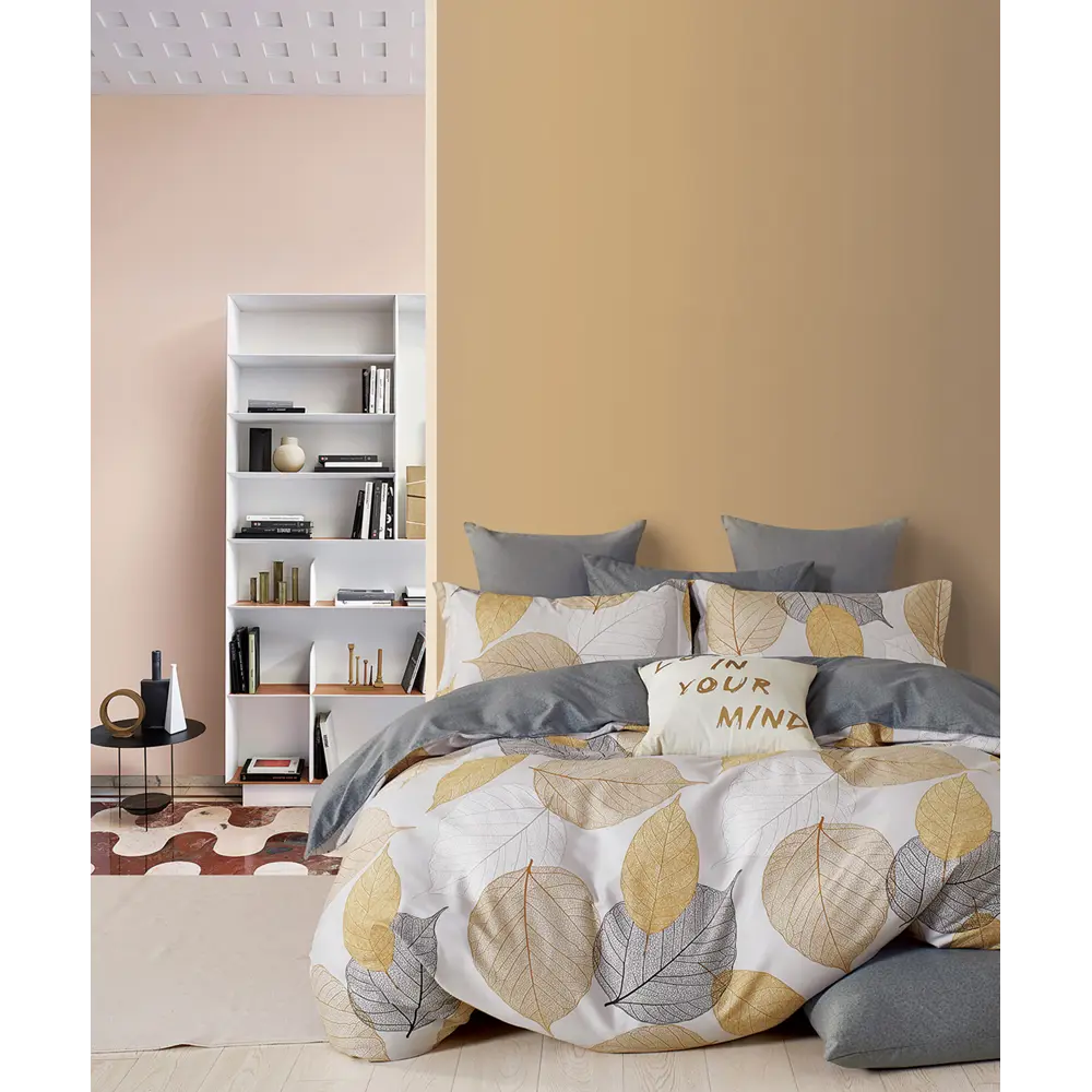 Фото Комплект постельного белья Tango Twill 1.5-спальный сатин наволочки 50x70 - 1 шт 70x70 - 1 шт цвет серый/оранжевый/светло-серый TPIG4-1913 Фото Комплект постельного белья Tango Twill 1.5-спальный сатин наволочки 50x70 - 1 шт 70x70 - 1 шт цвет серый/оранжевый/светло-серый TPIG4-1913