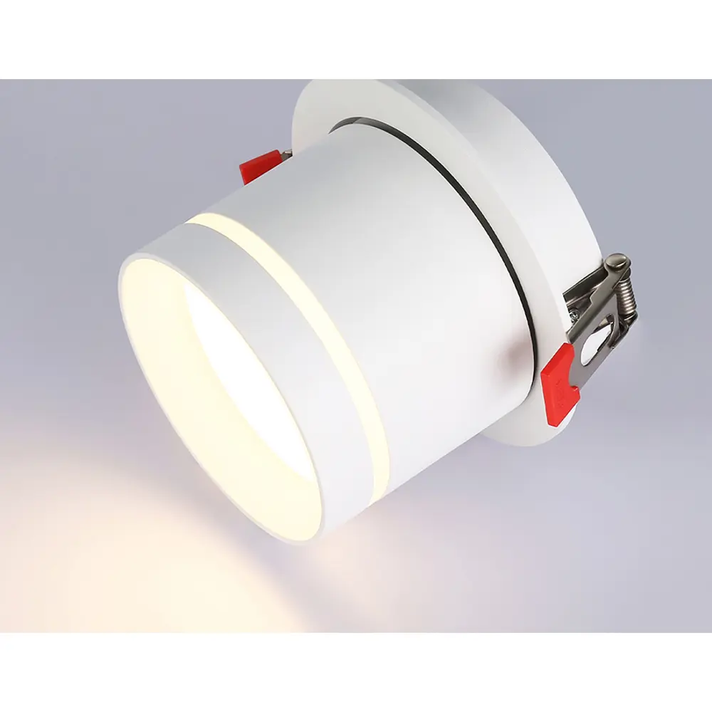 Фото 9 Светильник точечный встраиваемый светодиодный Ambrella Light Ta1431 2 м² под отверстие 10 см цвет белый