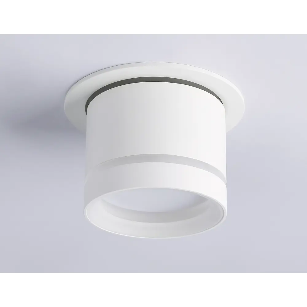 Фото 10 Светильник точечный встраиваемый светодиодный Ambrella Light Ta1431 2 м² под отверстие 10 см цвет белый