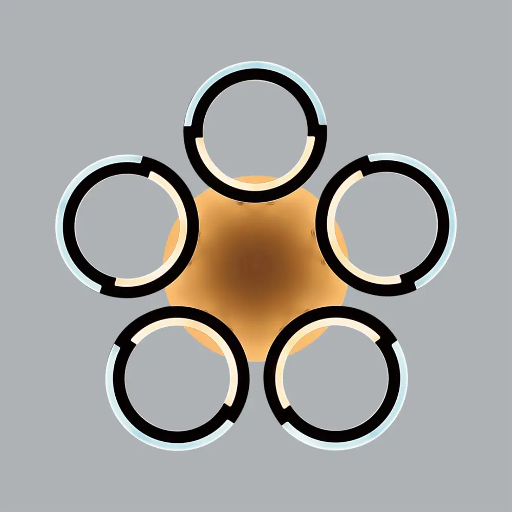 Фото 3 Люстра потолочная светодиодная Lumion LMN_8027_55CL Kalifa 11 м² регулируемый белый свет цвет белый Фото 3 Люстра потолочная светодиодная Lumion LMN_8027_55CL Kalifa 11 м² регулируемый белый свет цвет белый