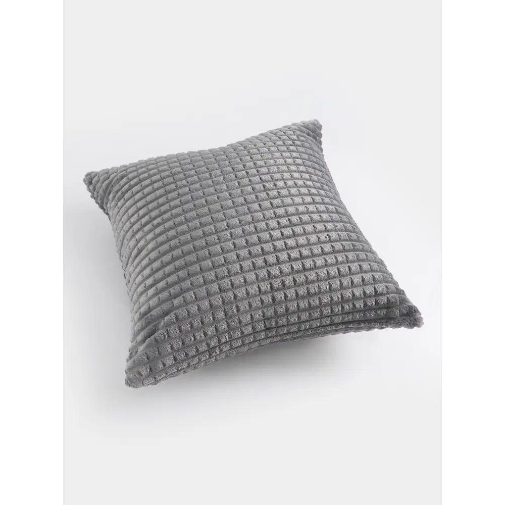 Фото 4 Комплект декоративных наволочек Lizzy Home NAVPL006CR4545*2 45x45 см, цвет серый, 2 шт Фото 4 Комплект декоративных наволочек Lizzy Home NAVPL006CR4545*2 45x45 см, цвет серый, 2 шт